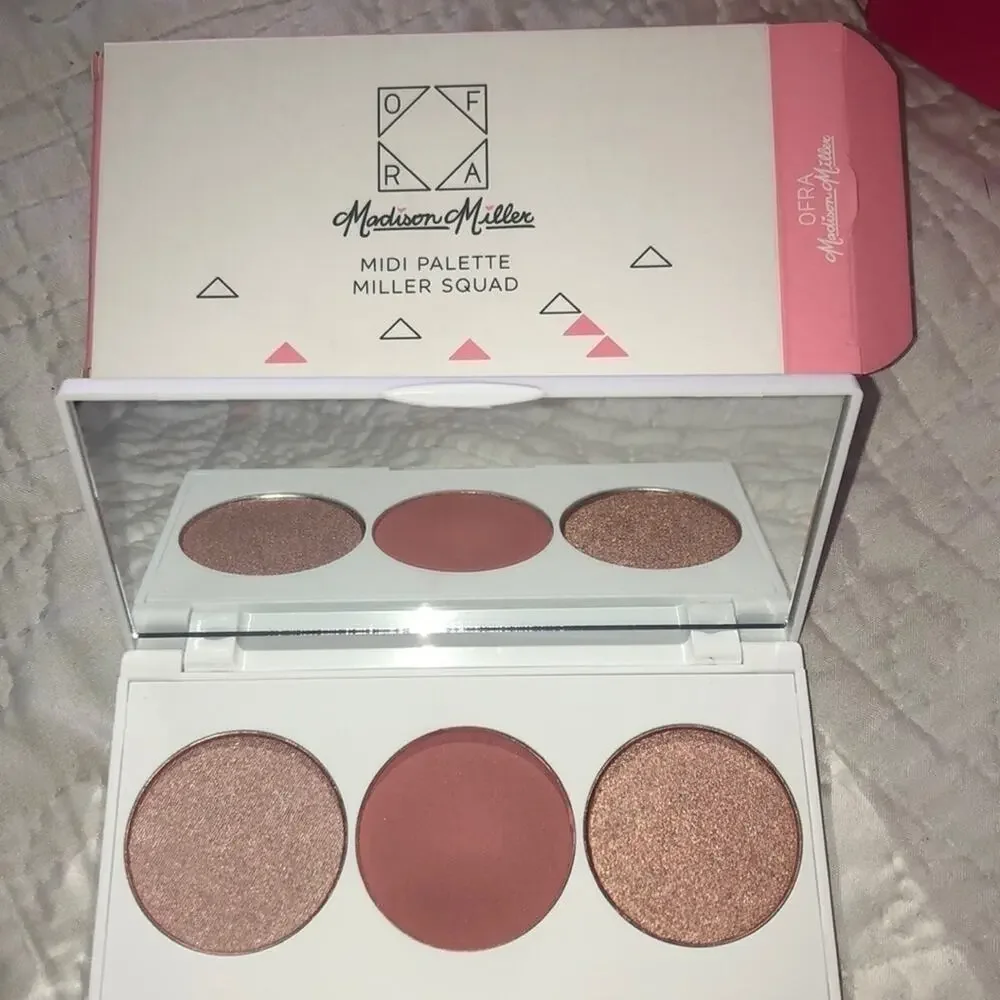 NEW OFRA COSMETICS MADISON MILLER SQUAD PALLET NEW WRAPPED